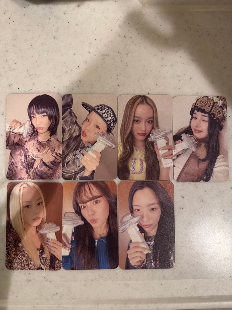 XG OFFICIAL LIGHT STICK トレカ付き