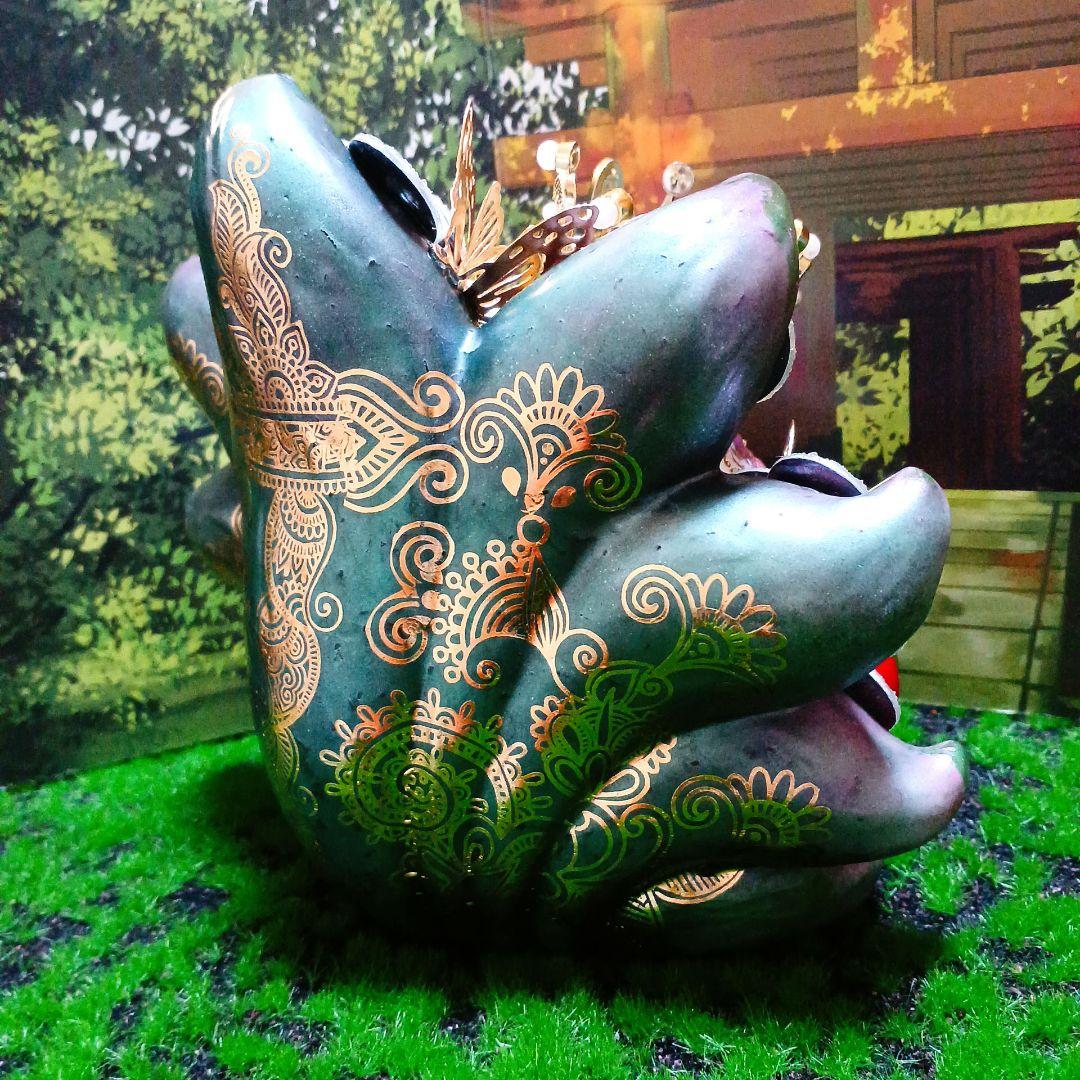 九尾の狐 BIG（ビッグ）✨⭐️オルゴナイト⭐️✨財運・金運・幸福・子孫繁栄