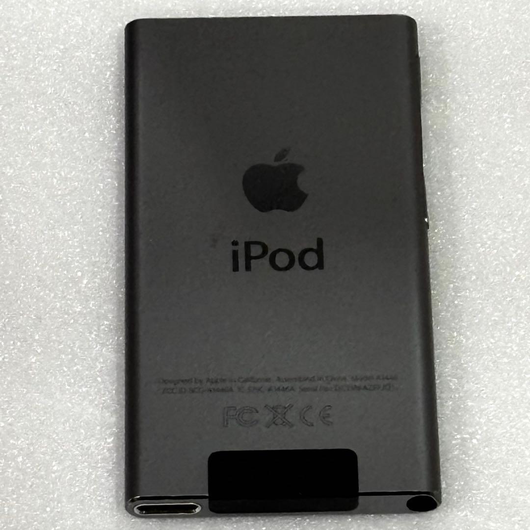【美品】iPod nano 第7世代 A1446 スペースグレイ 本体　16GB