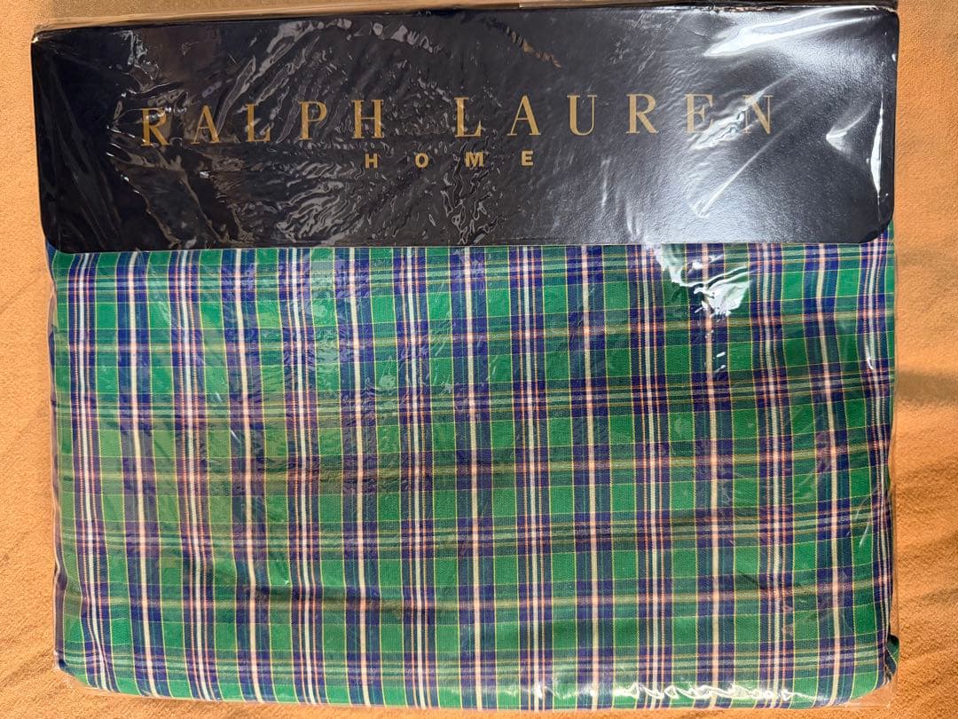 Ralph Lauren セミダブル チェック柄 ボックスシーツ
