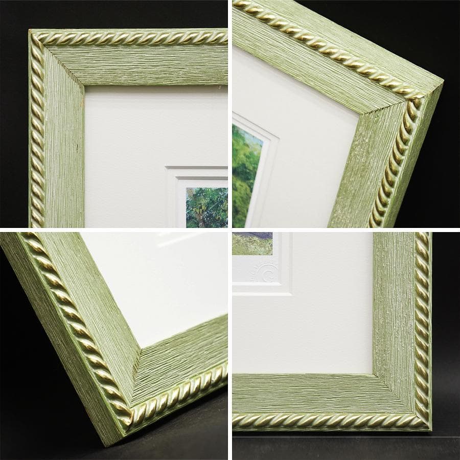 生田明『花咲く頃/プロヴァンス』21/250 ジクレー 風景画 額装 美術品