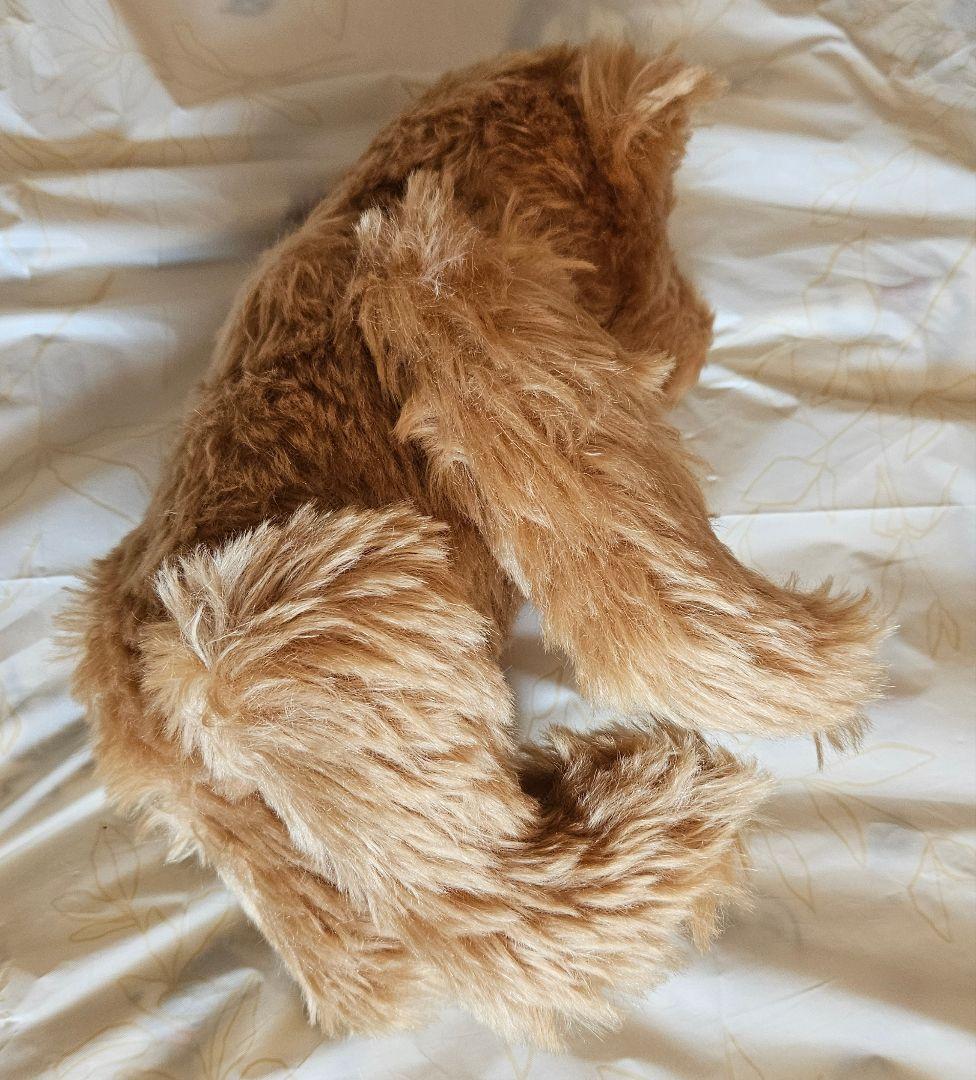 Steiff ぬいぐるみ ベージュ　タグつき