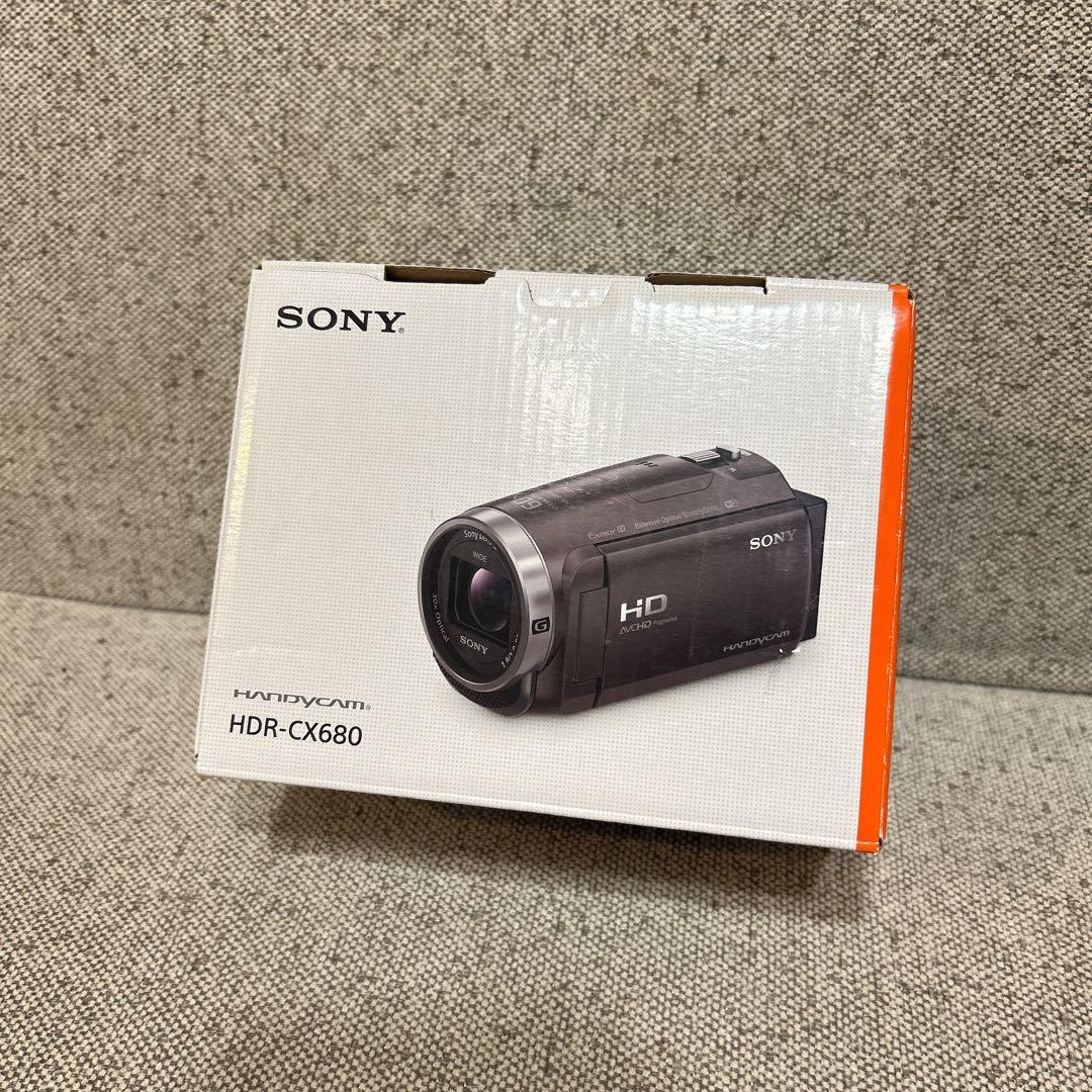 【美品】SONY HDR-CX680 ブラウン 付属品・元箱付き ビデオカメラ