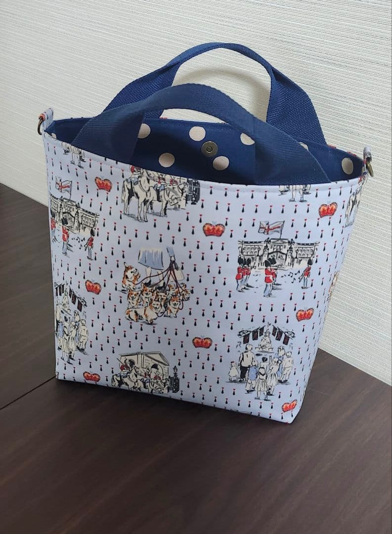 キャスキッドソン ハンドメイド ロンドン トートバッグ