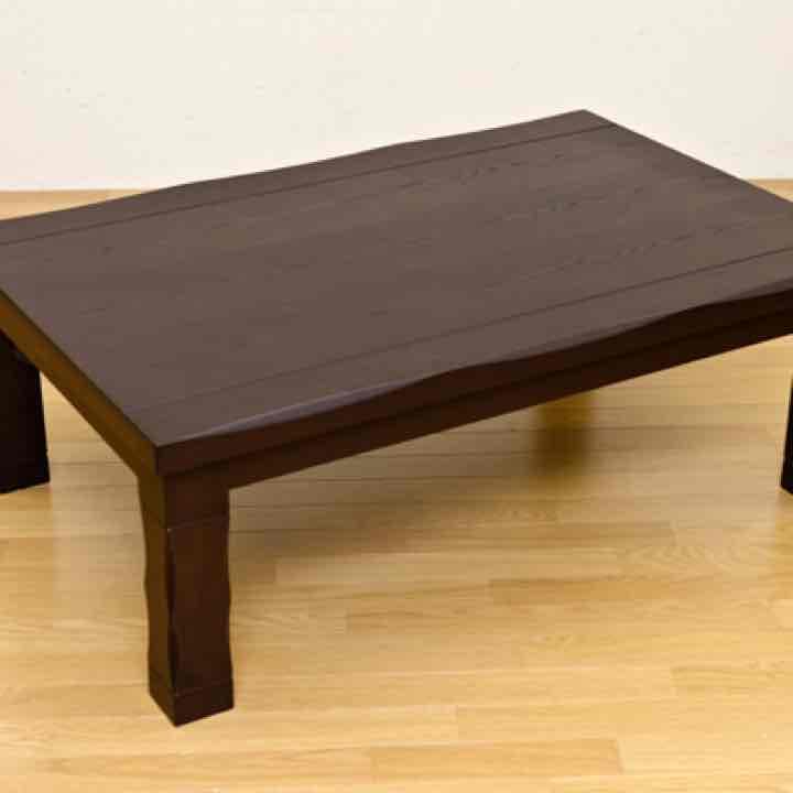 折脚コタツ　120cm　BR/NA