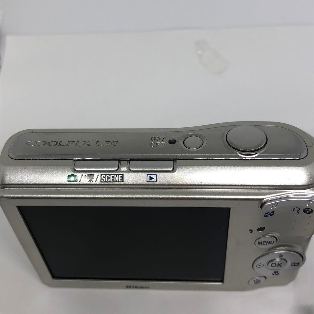 ニコン Nikon COOLPIX L20 単三電池 SDカード付 フルセット