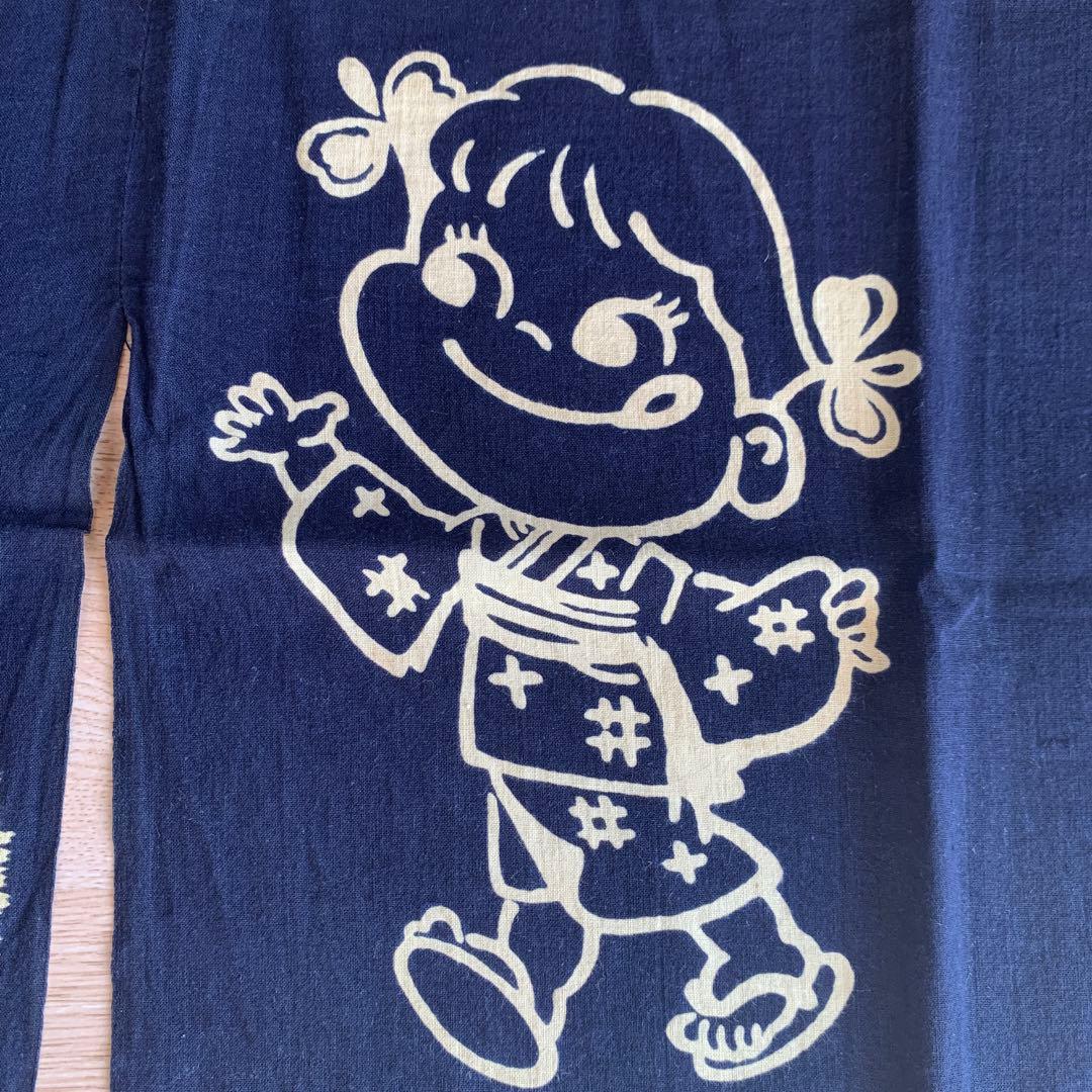 不二家　ペコちゃん　ポコちゃん　暖簾　のれん