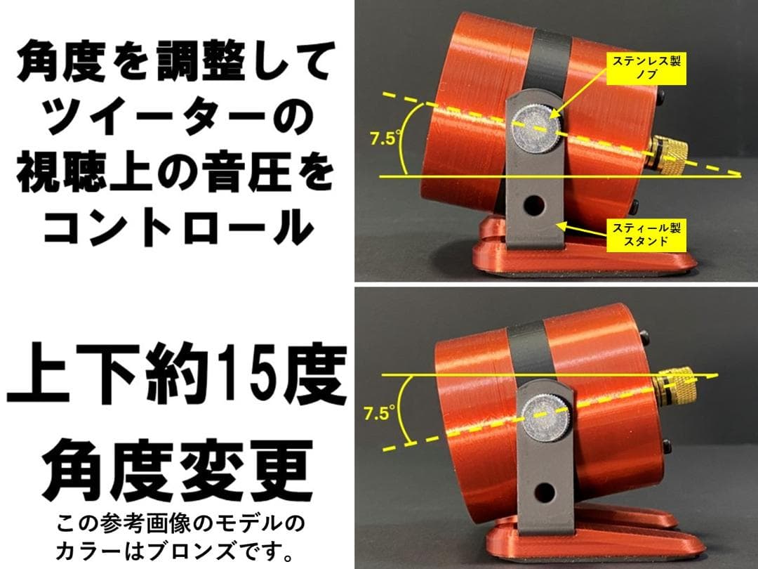 Dayton Audio AMT Mini-8 専用ツイーターケース■ATB02