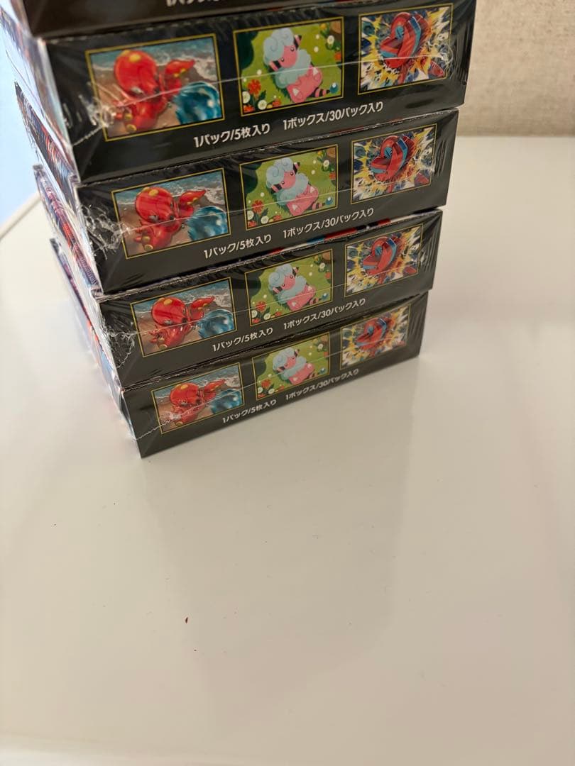 ポケモンカード　ワンオーナー品　シュリンク付き新品未開封ボックスまとめ売り8箱