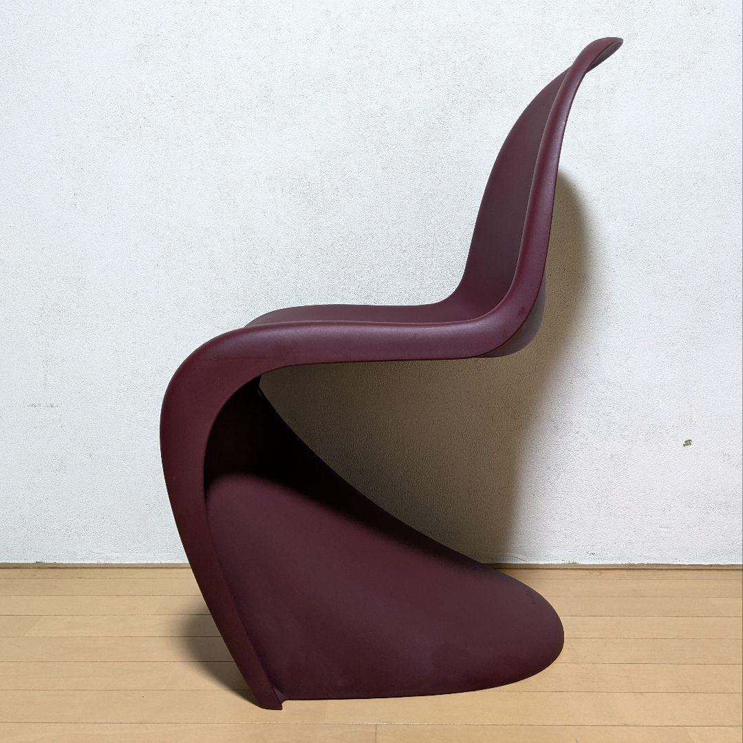 美品 Vitra パントンチェア ポリプロピレン ボルドー 1