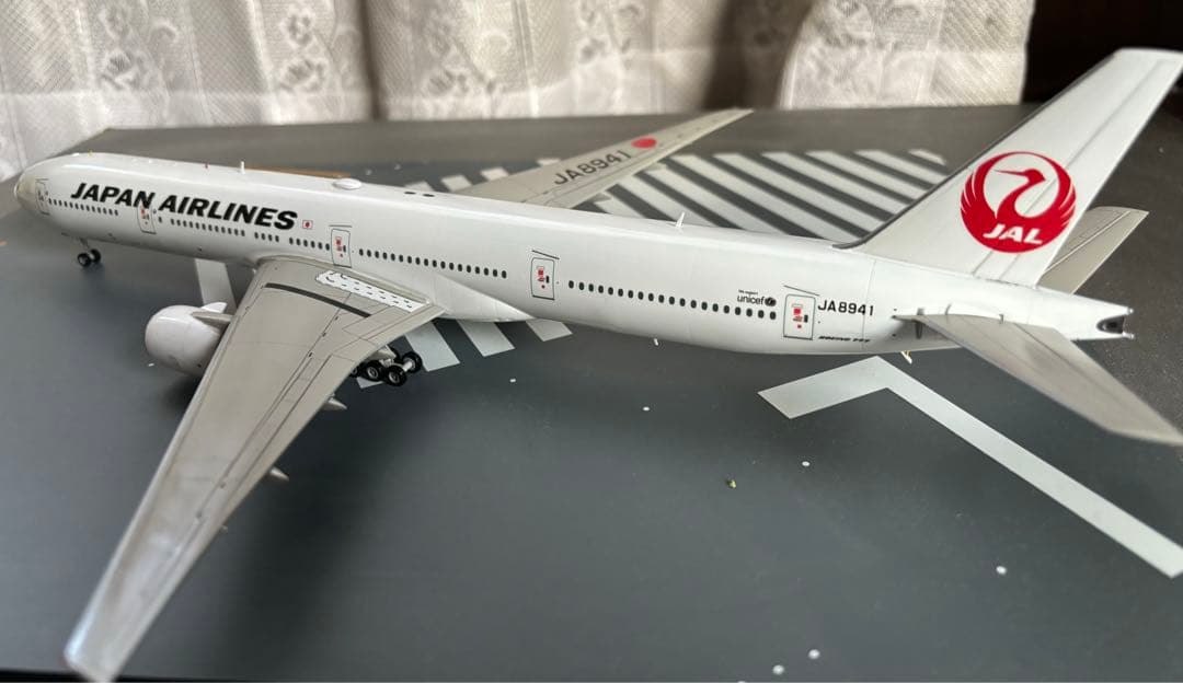 1/200 JAL B777-346初号機完成品