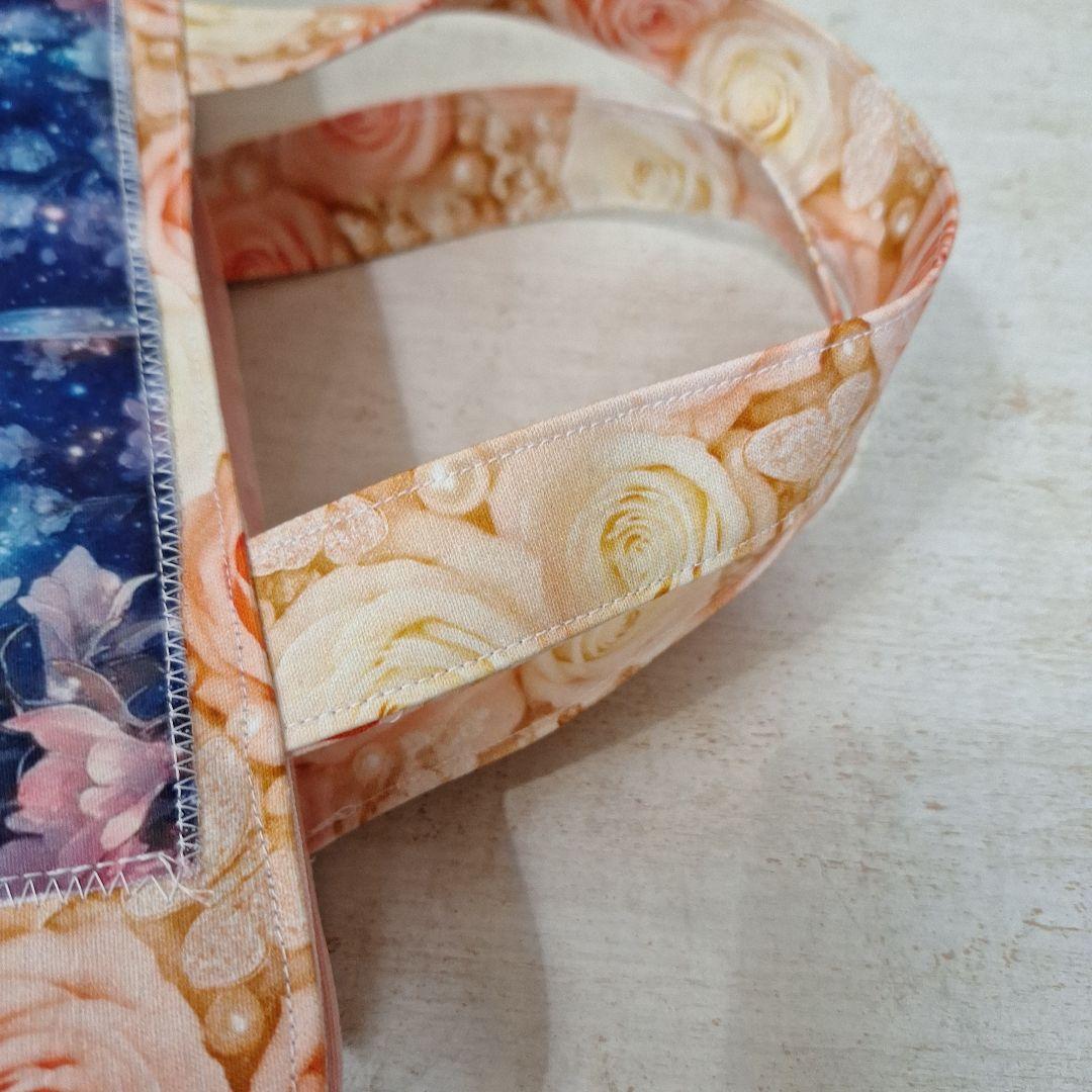 激レアねこパネル生地　ハンドメイド　ミニバック