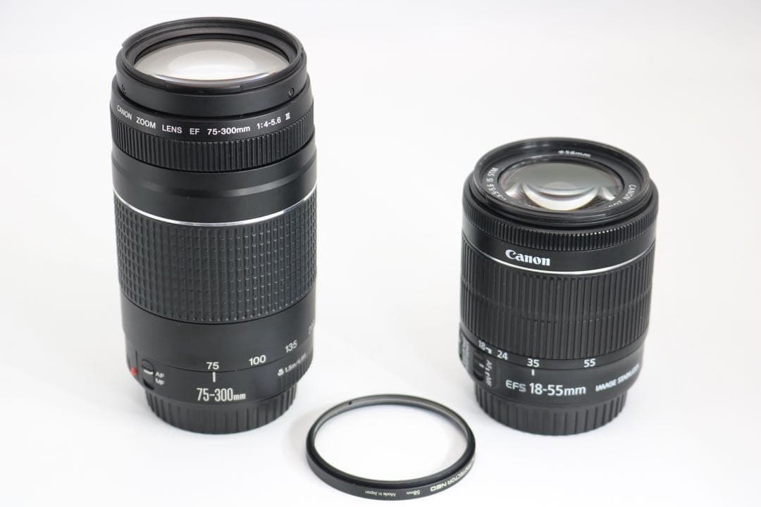 超美品 【Canon EOS Kiss X8i ダブルレンズセット】 安心保証◎