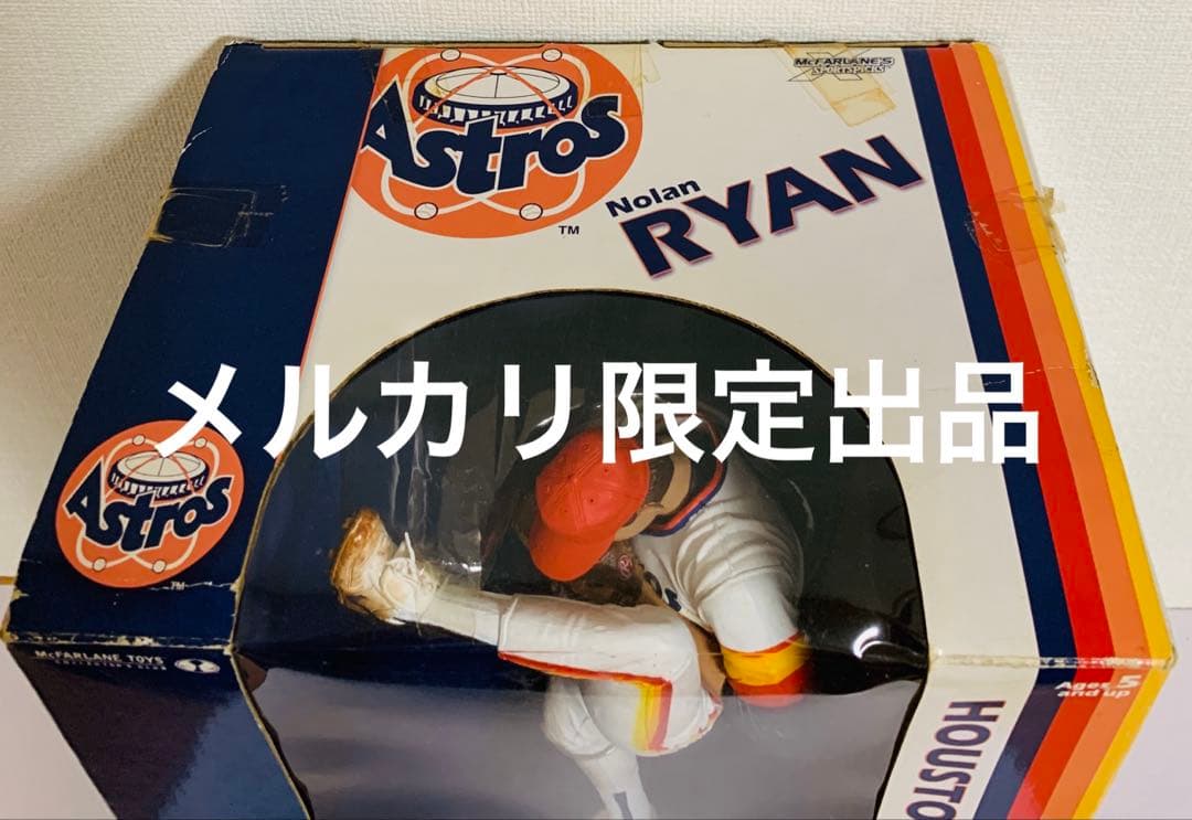 ノーラン・ライアン MLB 32cm ビッグフィギュア 当時物 レア