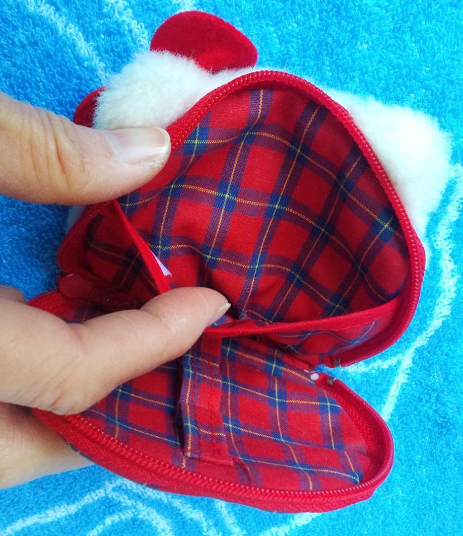 キティ　裁縫セット　ソーイングセット　タイニーチャム　クリスマスブーツ　 巾着