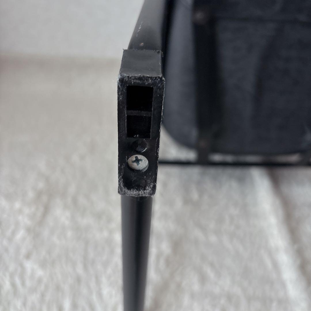 難有】関家具 ノットアンティークス ログチェア クラッシュゲート ブラック