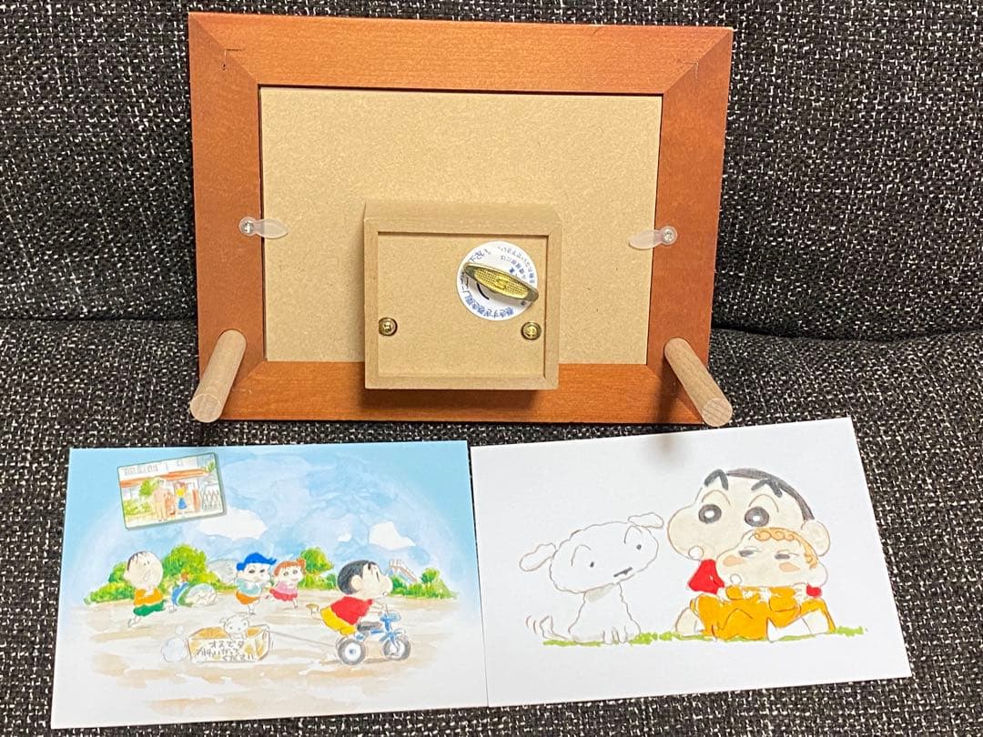 クレヨンしんちゃん オルゴール　イラスト付き