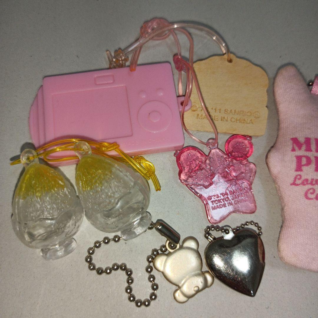 サンリオ　メゾピアノ　平成レトロ　ベリエちゃん　 チャーム　プレミアムマスコット