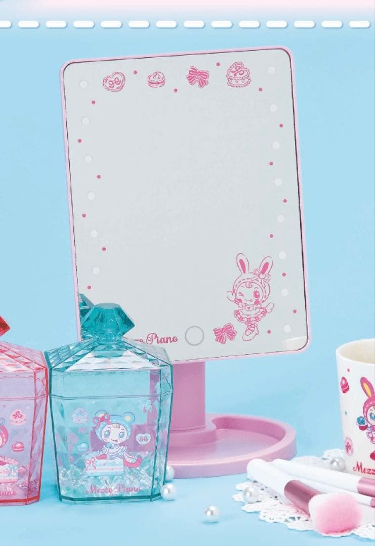 【早い者勝ち】メゾピアノ一番くじ　バニティポシェット＆ミラー＆ノート　まとめ売り