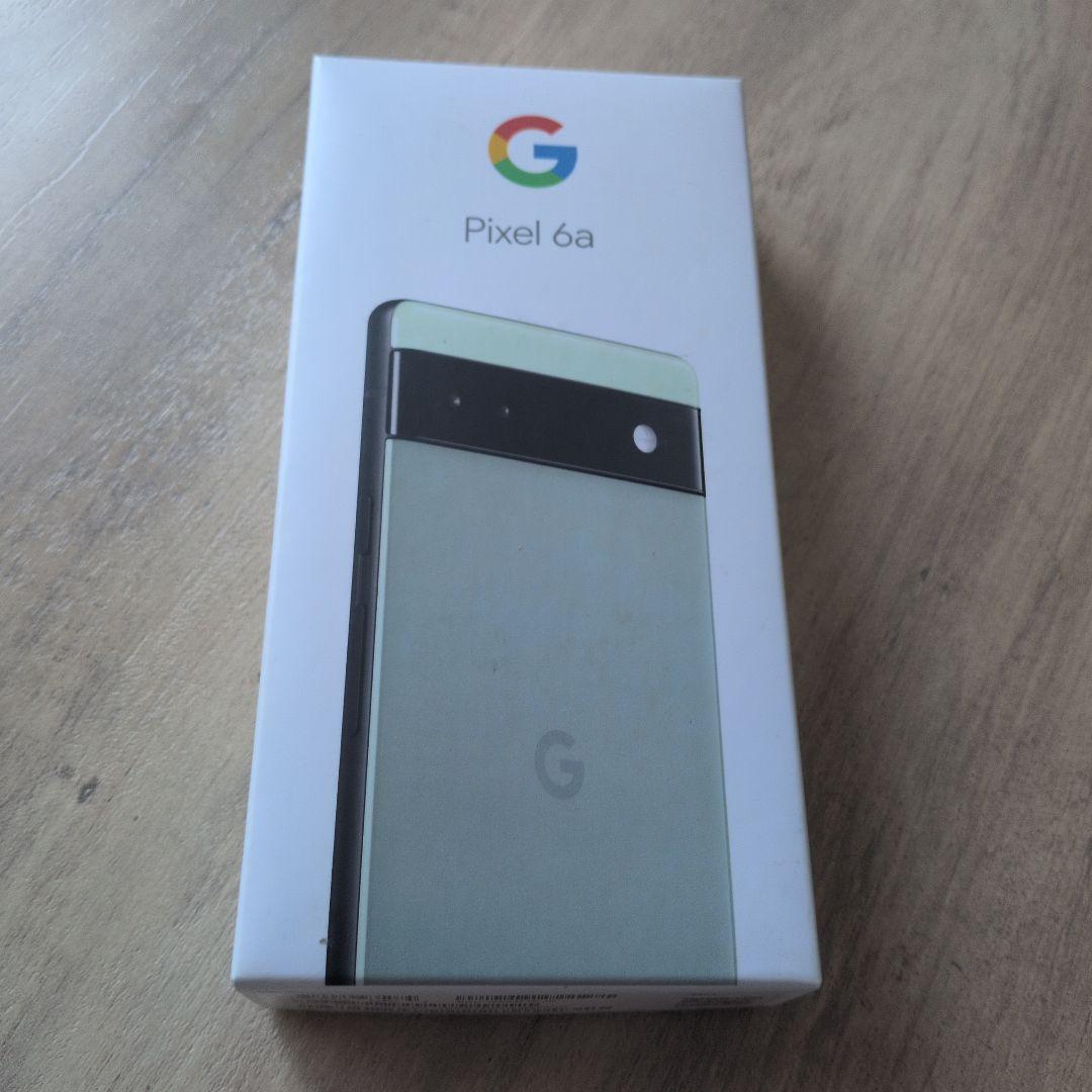 【Google Pixel 6a】セージ 本体 充電ケーブル 箱付き※訳あり