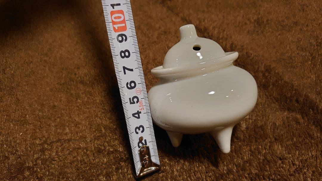 李朝　白磁　香炉　１客