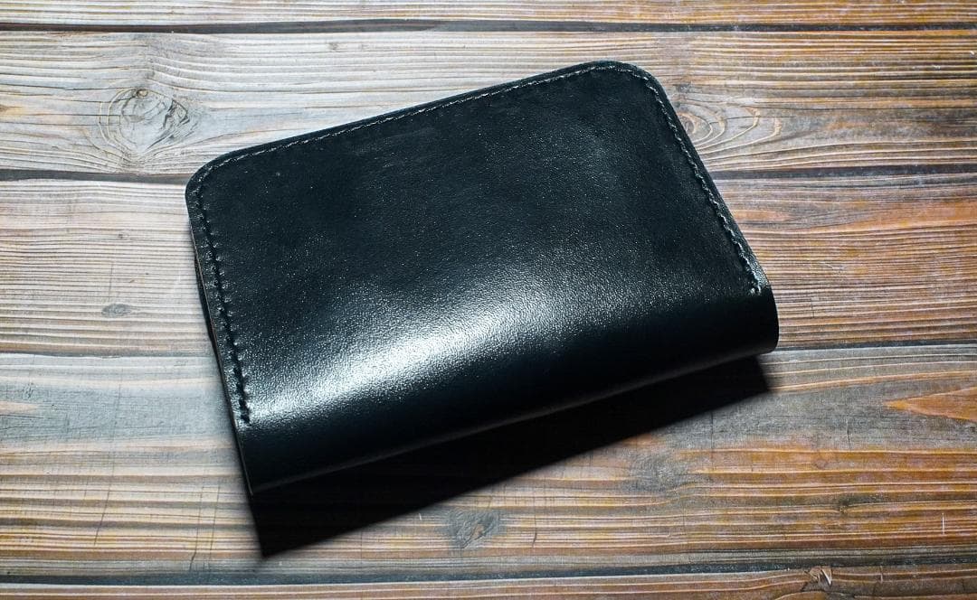 ショートトラッカーウォレット　2層 馬革 茶芯 ニッケル トラッカーウォレット