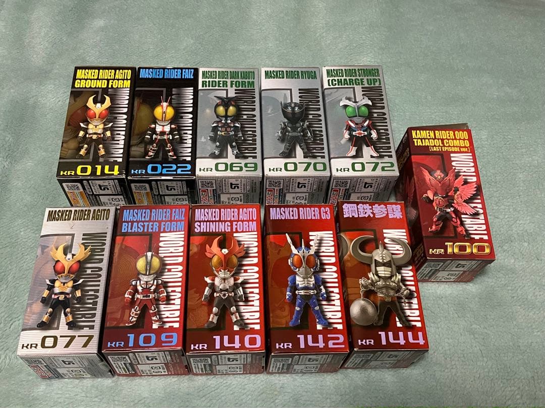 仮面ライダー　コレクタブル 11種