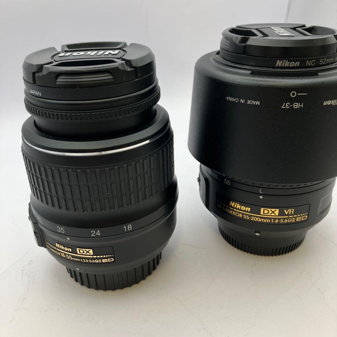 Nikon D7200 デジタル一眼レフカメラ　ダブルズームレンズ