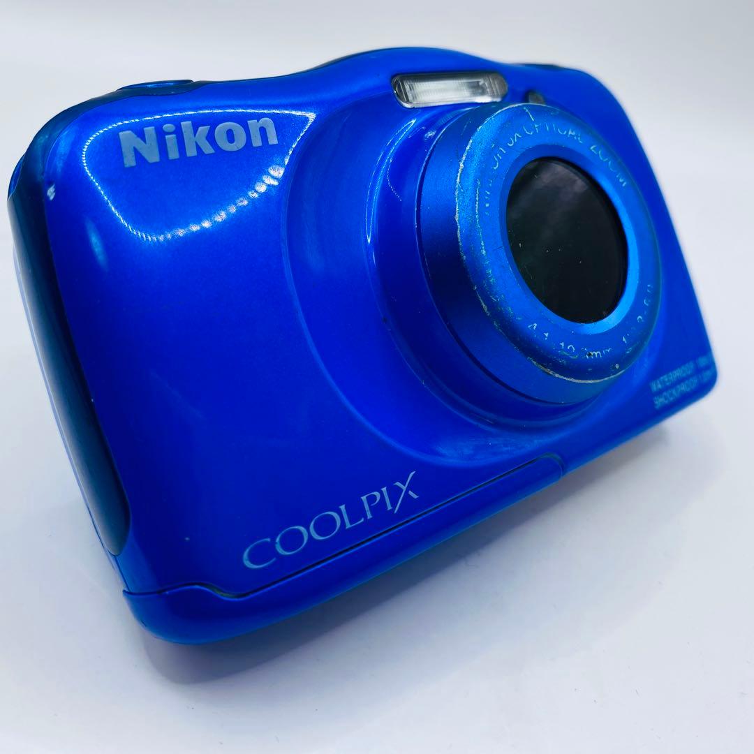 動作確認済 Nikon COOLPIX W100 防水コンパクトカメラ