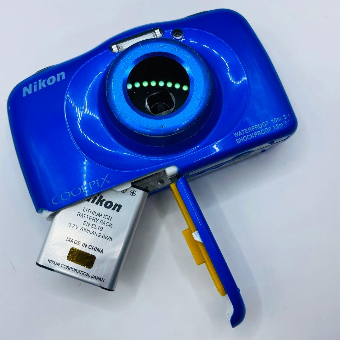 動作確認済 Nikon COOLPIX W100 防水コンパクトカメラ