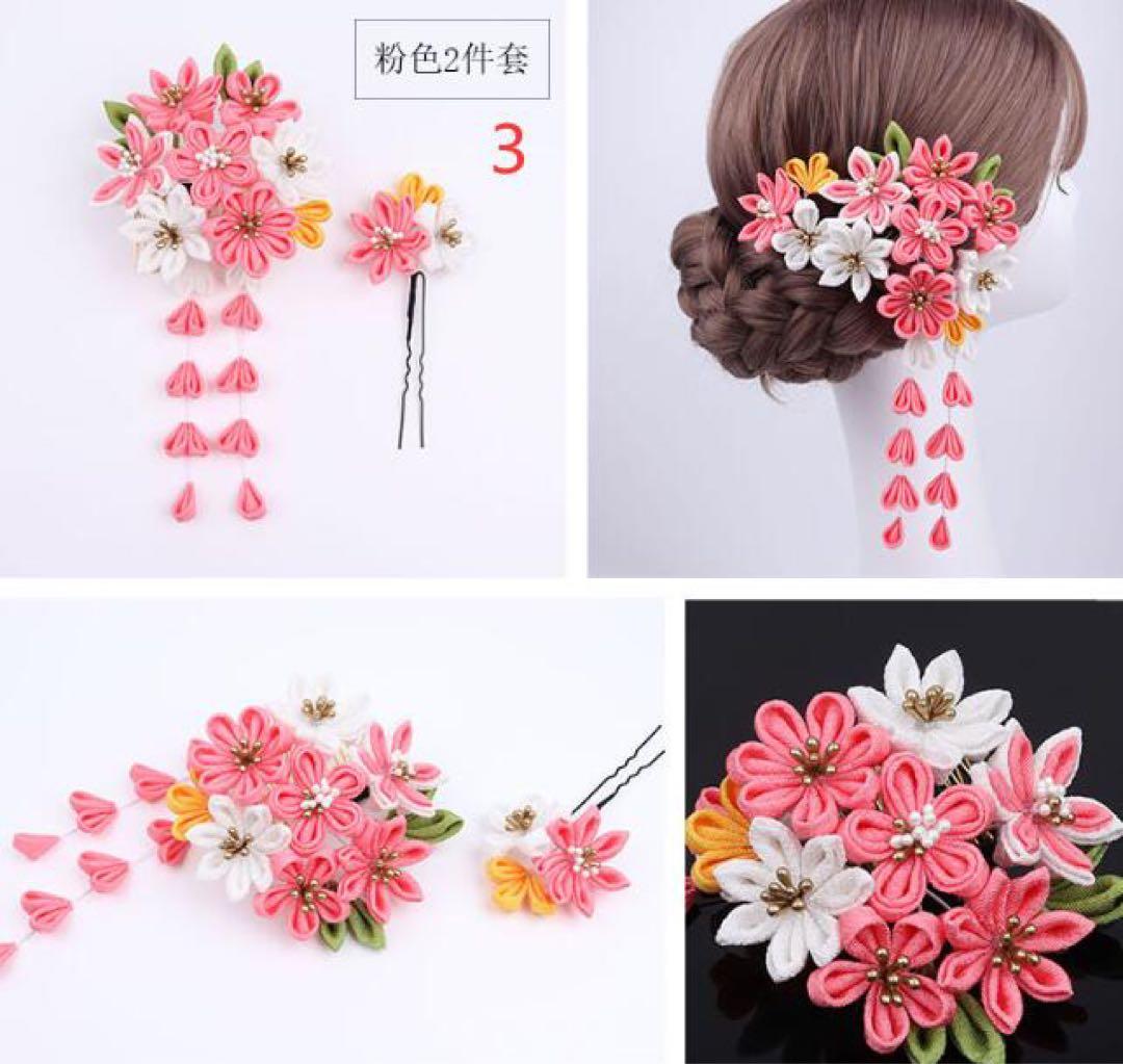 ヘアアクセサリー　七五三　髪飾り　和装　着物　成人式　卒業式