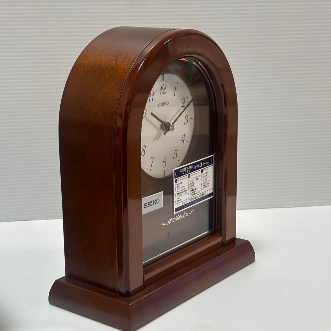 セイコー　SEIKO アナログ　置き時計　 BZ357B