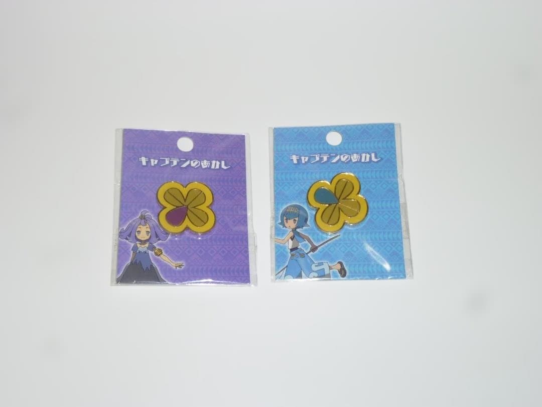 ポケモン　キャプテンのあかし　ピンバッジ7点セット　ポケモンセンター