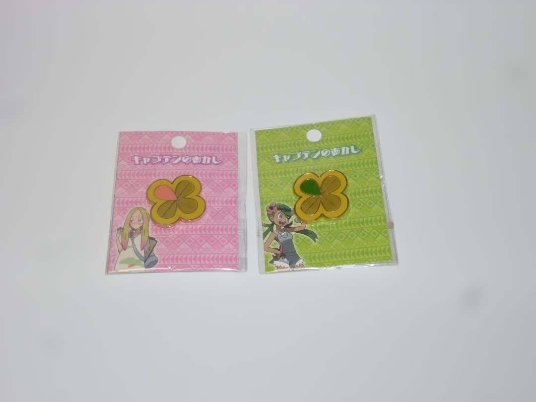 ポケモン　キャプテンのあかし　ピンバッジ7点セット　ポケモンセンター