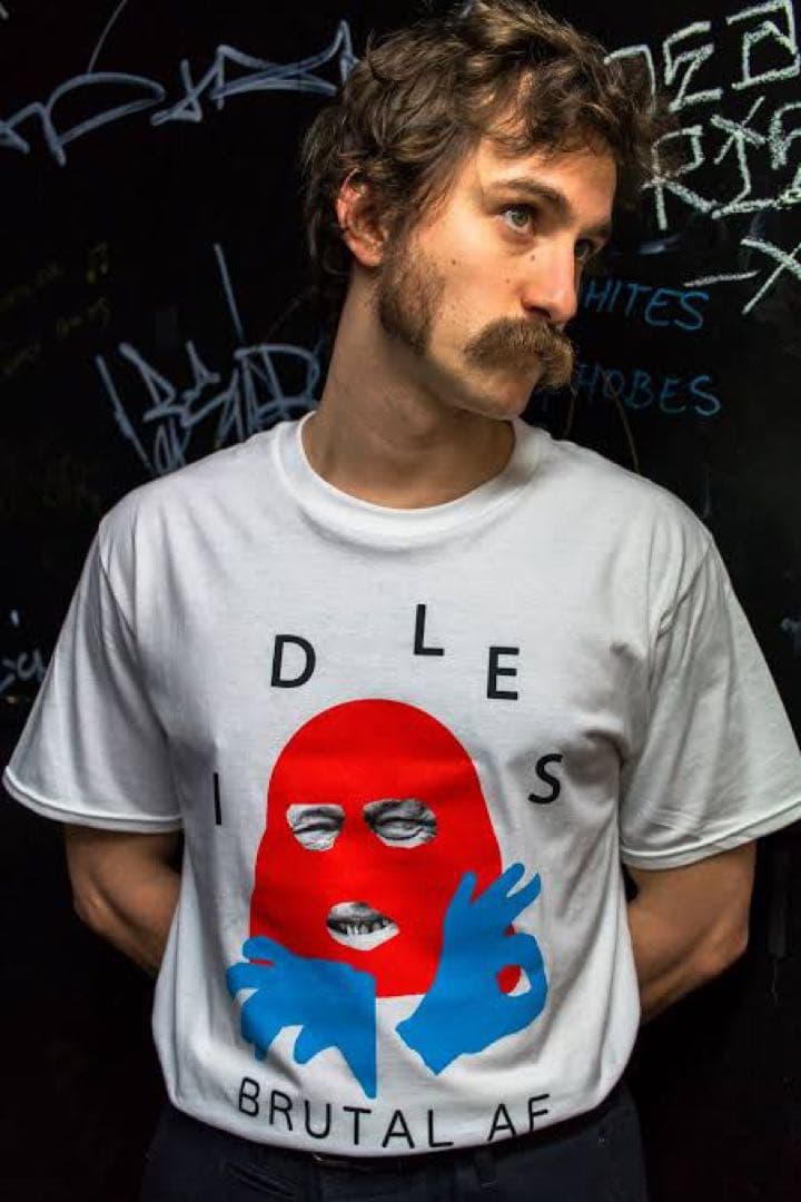 IDLES「Brutal AF」Tシャツ 2017 年サイズM