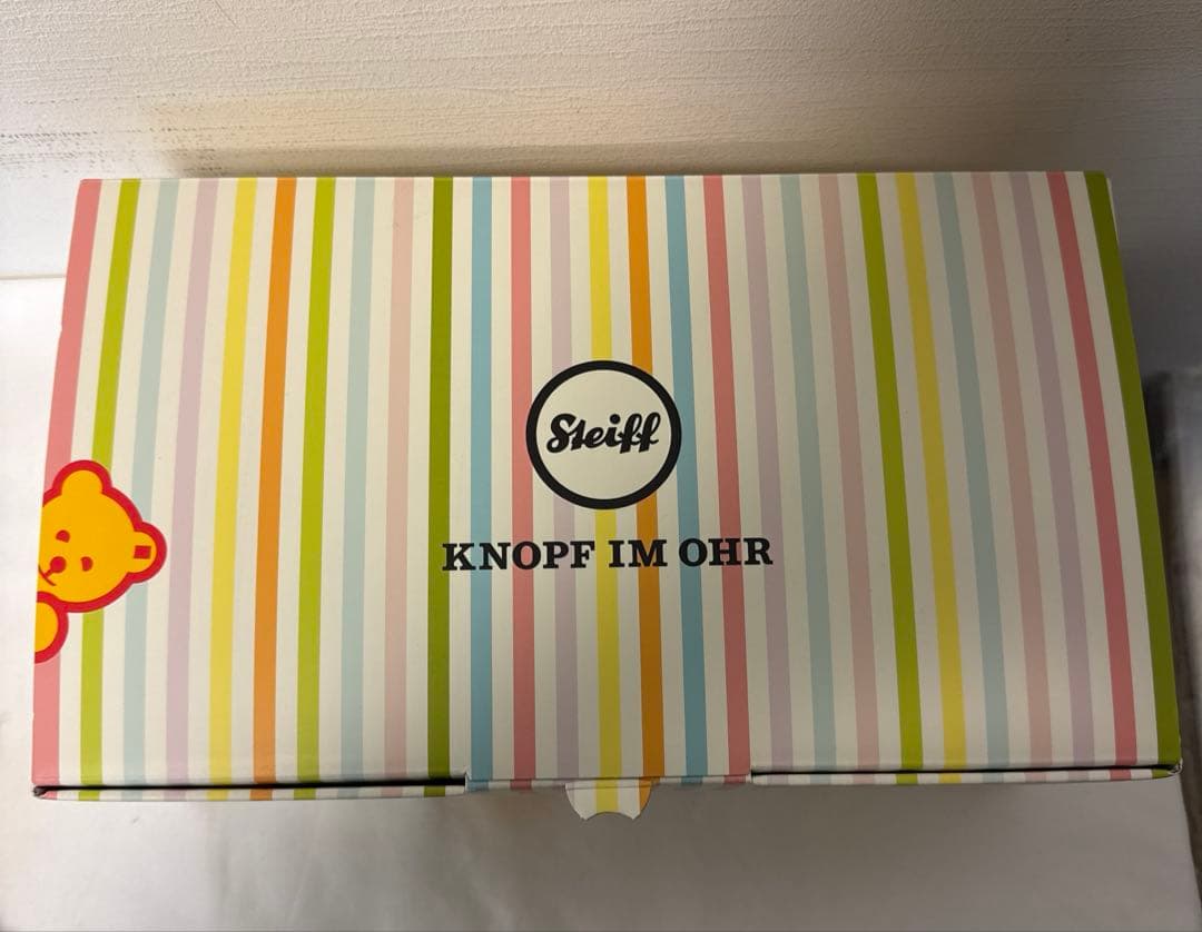 新品未使用 シュタイフ テディベア パディ タグ・箱付き