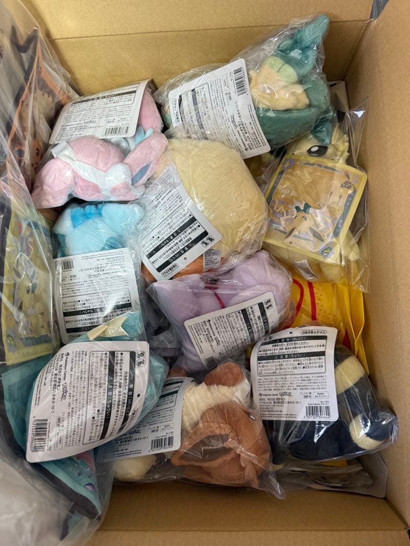 ポケモン Eevee Collection ウォールポケット ぬいぐるみ 9種