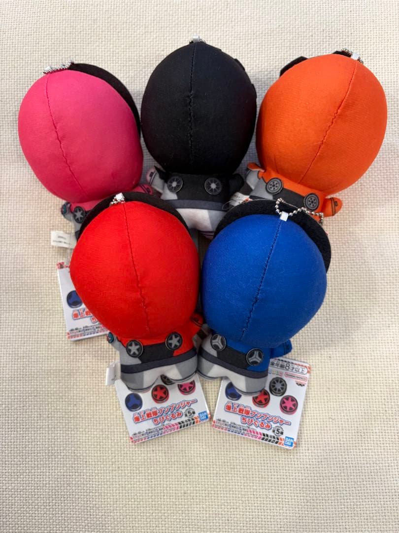 爆上戦隊ブンブンジャーちびぐるみ　全5種