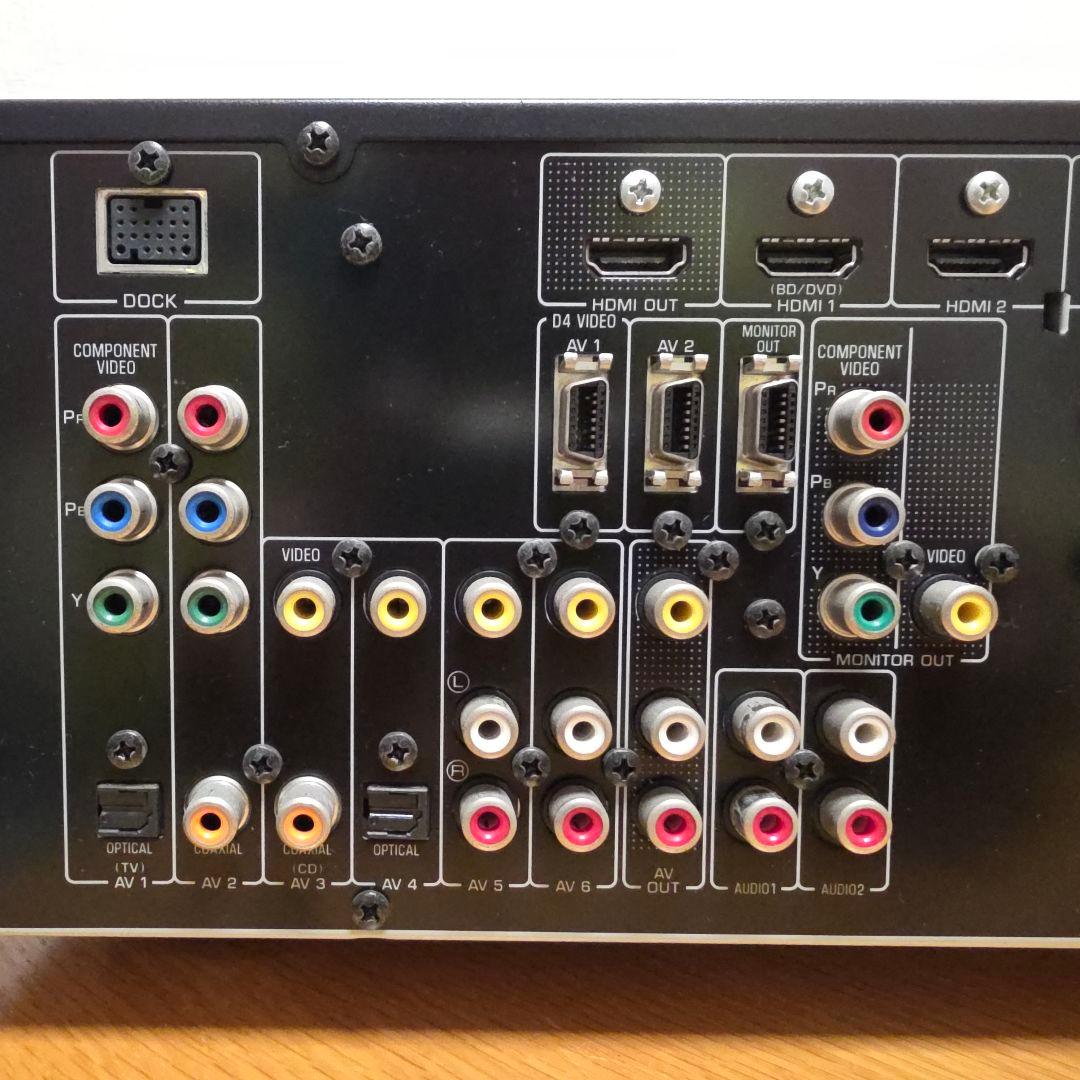 (動作確認済) (１か所注意事項あり) YAMAHA AX-V465 AVアンプ