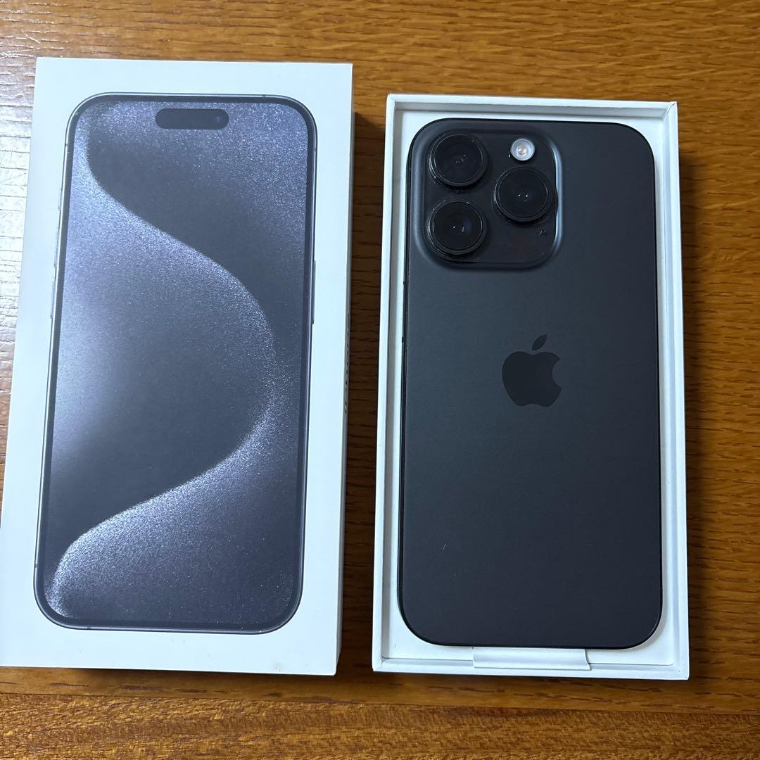 Apple iPhone 15Pro スペースブラック 本体のみ