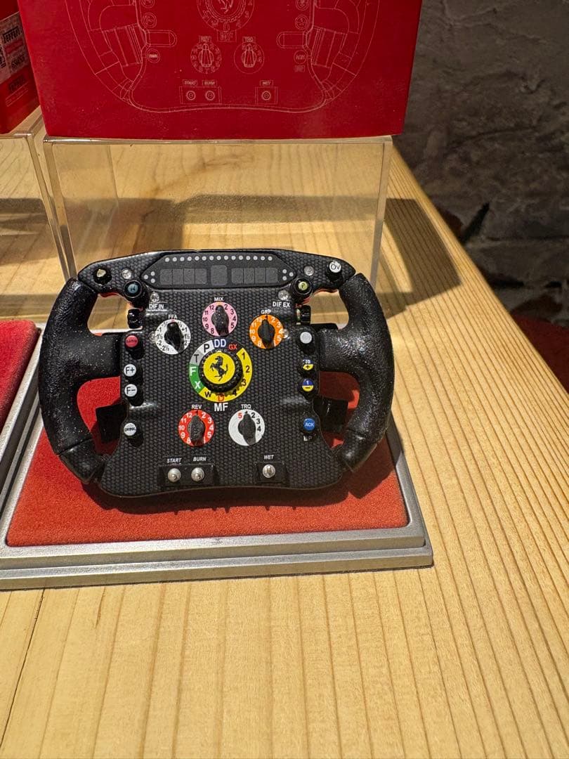 アマルガム1/4フェラーリF1ステアリング　7個セット