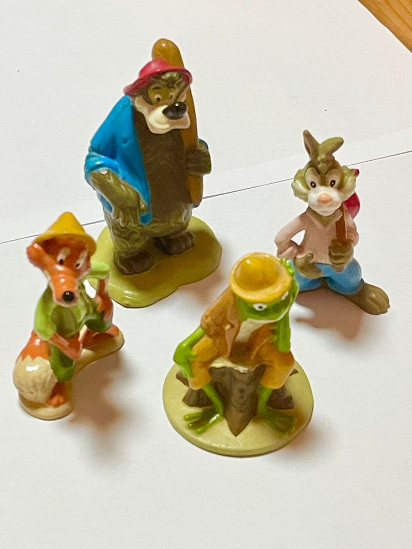 【レア】ディズニー スプラッシュマウンテン 南部の唄 フィギュア4体セット