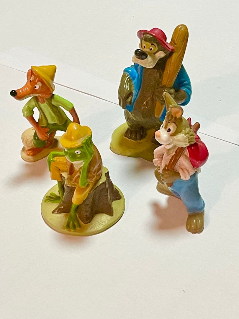 【レア】ディズニー スプラッシュマウンテン 南部の唄 フィギュア4体セット