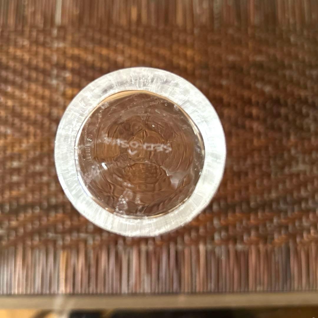 新品◆89 荒川尚也　螺旋状　アワグラス　宙吹きガラスコップ　ペア　晴耕社ガラス