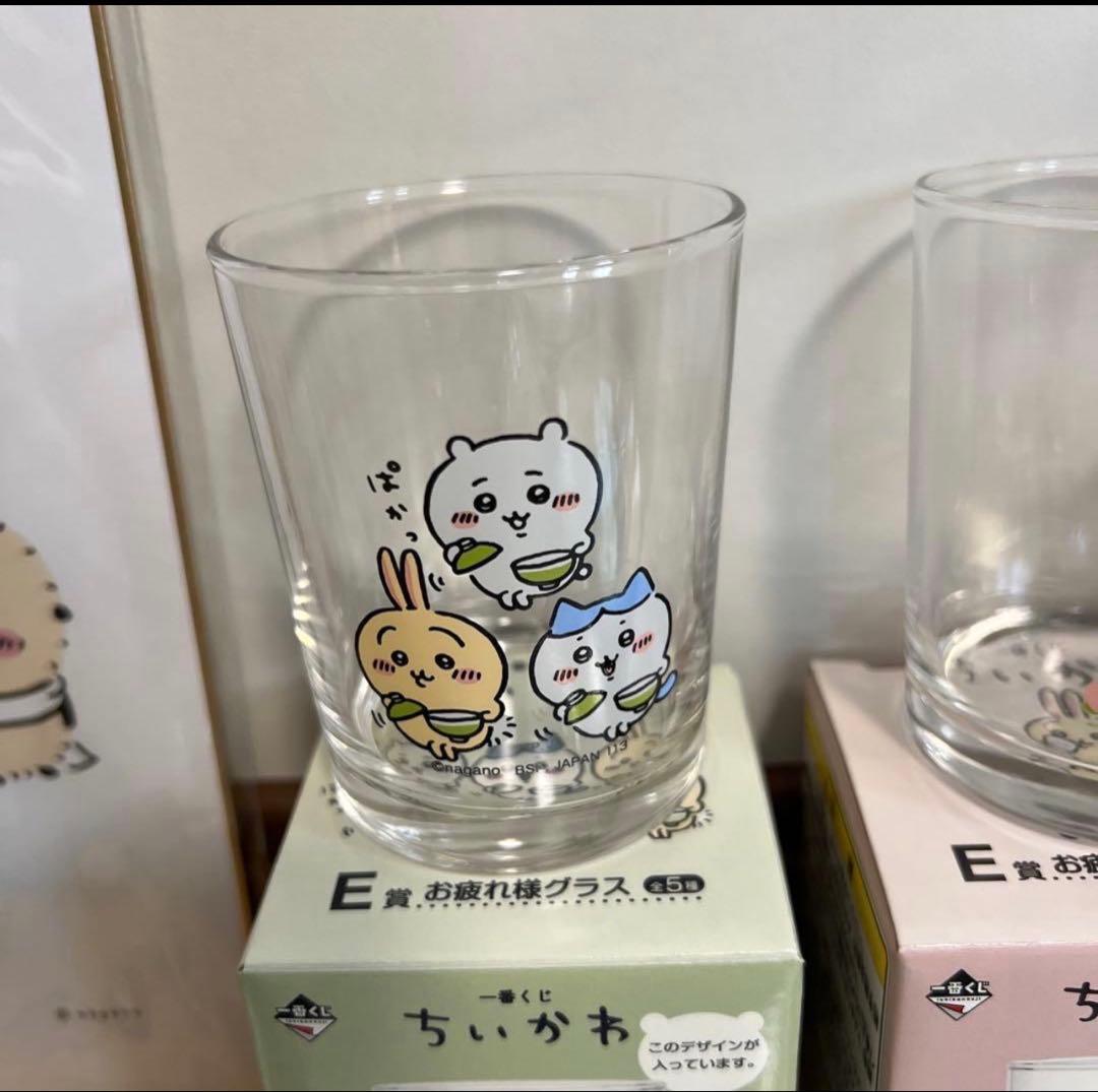 ちいかわ　お皿　グラス　クリアファイル　詰め合わせ　ナガノ展　飯店