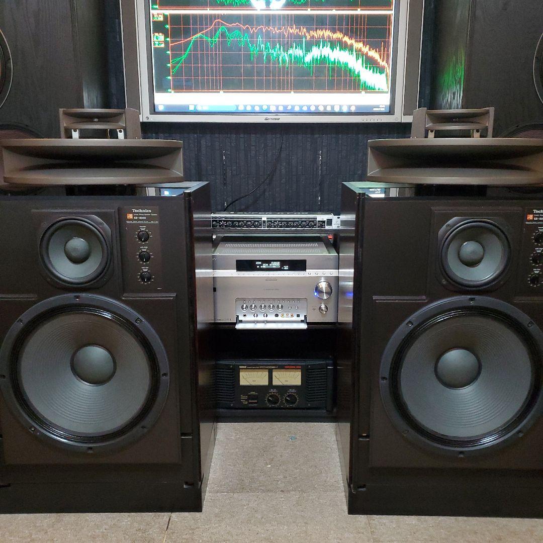 Technics　SB-8000改　能率96dB 60kg　バスレフダクト追加