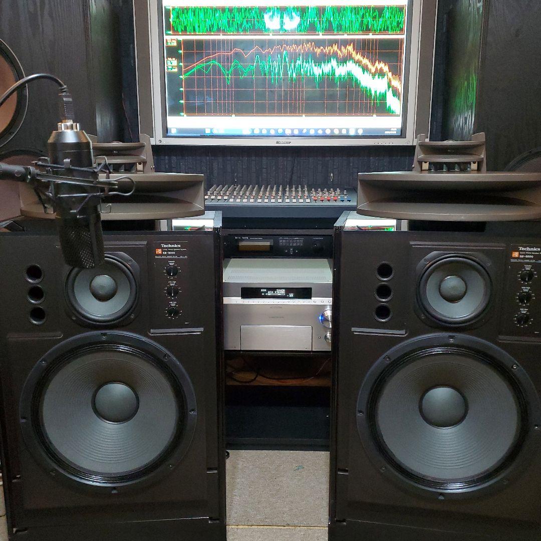 Technics　SB-8000改　能率96dB 60kg　バスレフダクト追加