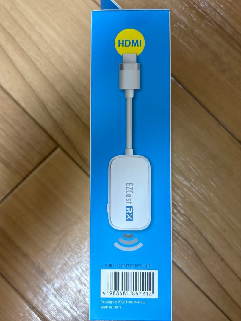 プリンストン EZCast Pocket ワイヤレス HDMI to HDMI