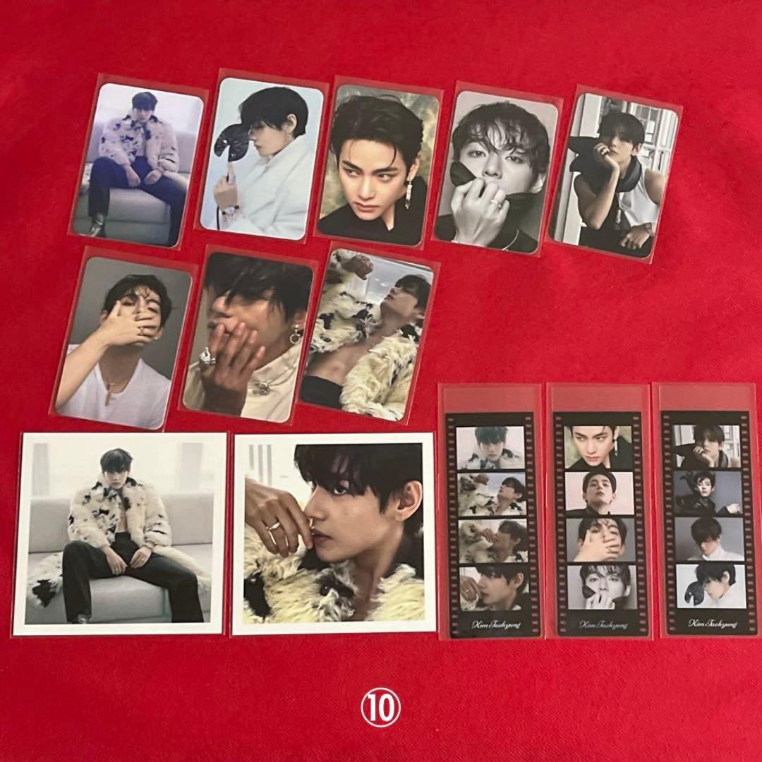 BTS ロングステッカー・ステッカー・ホログラム両面フォトカード等♡Ｖ