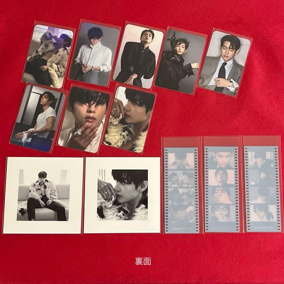 BTS ロングステッカー・ステッカー・ホログラム両面フォトカード等♡Ｖ
